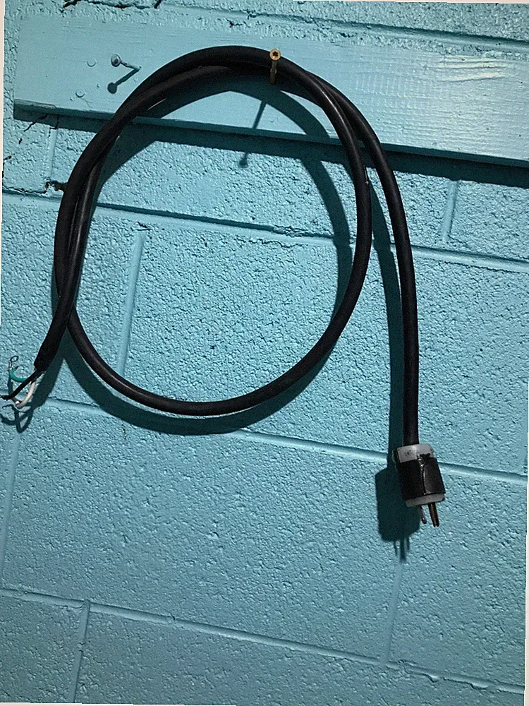 D5 HUSKY c301h 30 gal v-twin air compressor POWER CORD