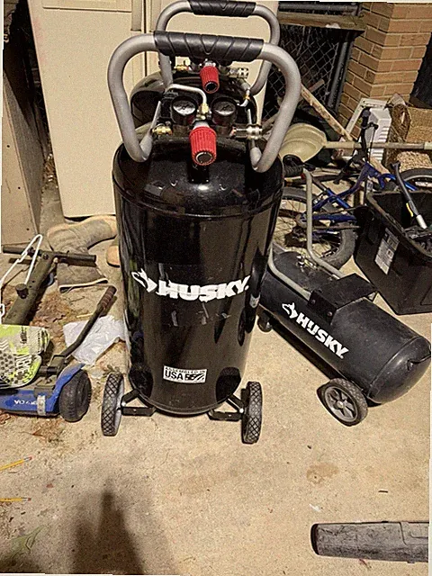 Husky Husky Pro Portable Wheeled Air Compressor tank only no pump or motor